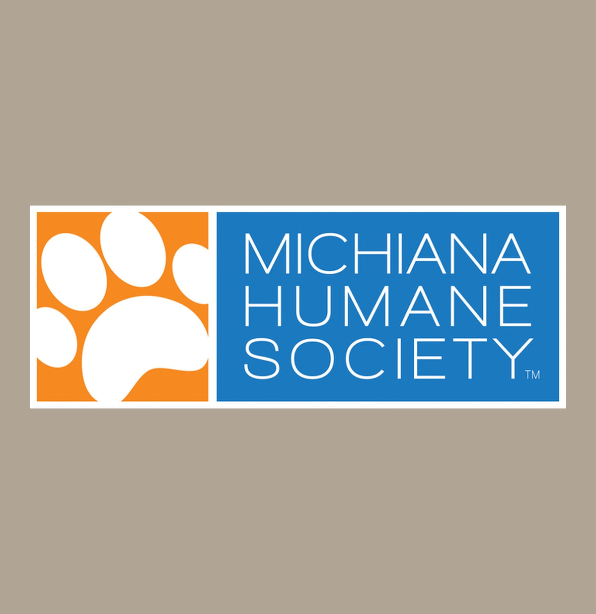 Michiana Humane Society Logo - Cotton Canvas Tote
