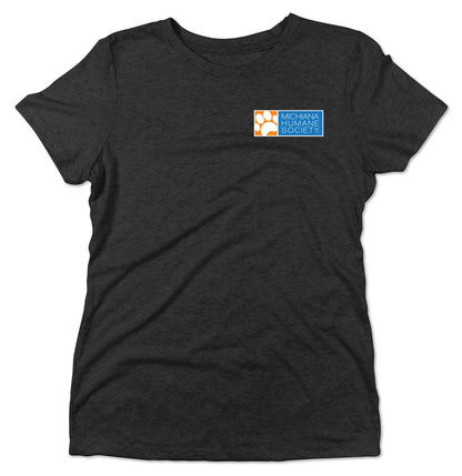Michiana Humane Society Logo - Women's Tri-Blend T-Shirt