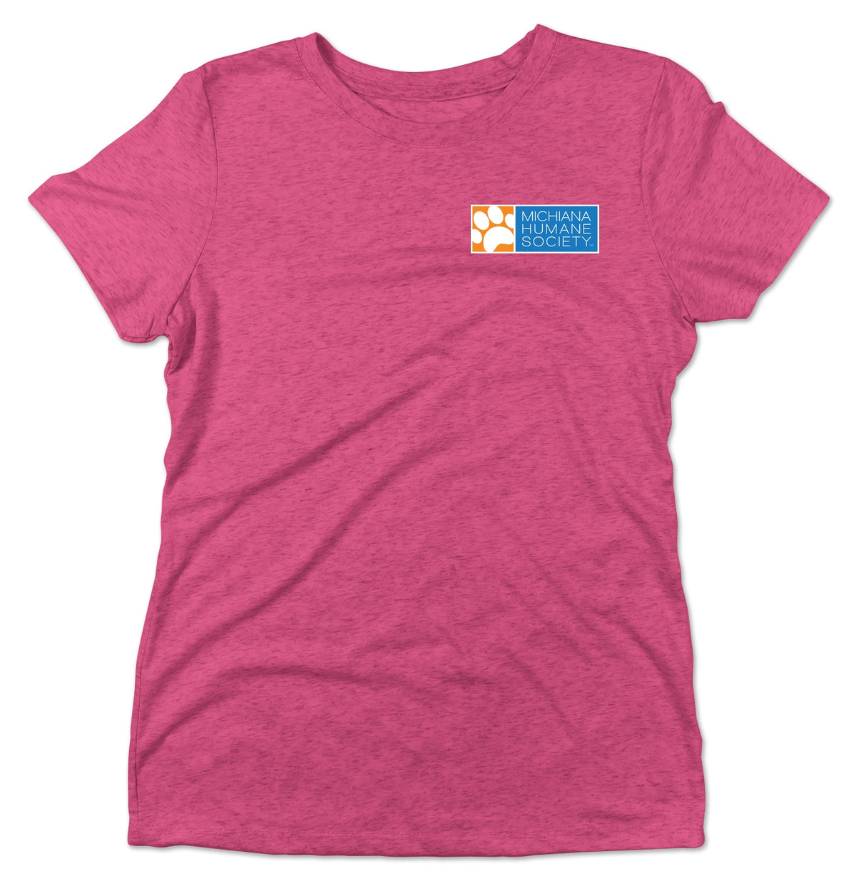 Michiana Humane Society Logo - Women's Tri-Blend T-Shirt