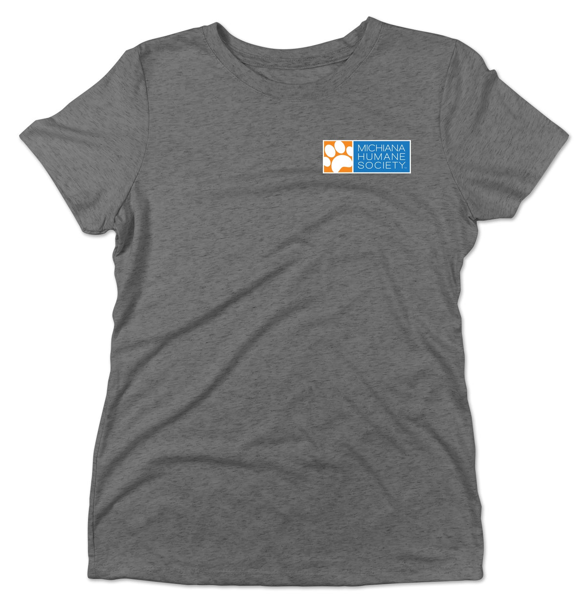 Michiana Humane Society Logo - Women's Tri-Blend T-Shirt