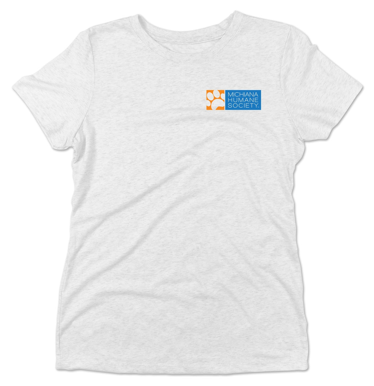 Michiana Humane Society Logo - Women's Tri-Blend T-Shirt