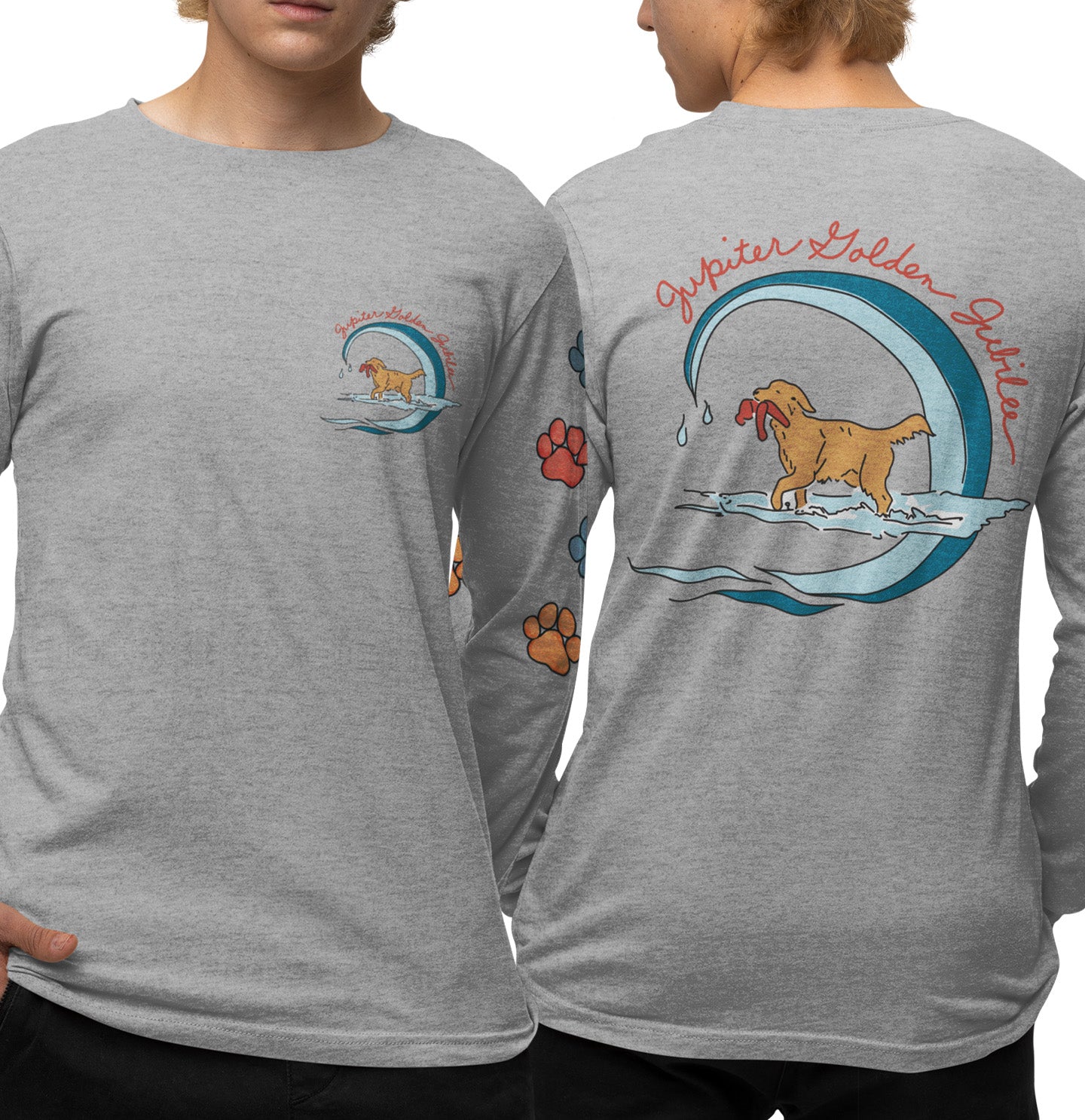 Jupiter Golden Jubilee - Adult Unisex Long Sleeve T-Shirt