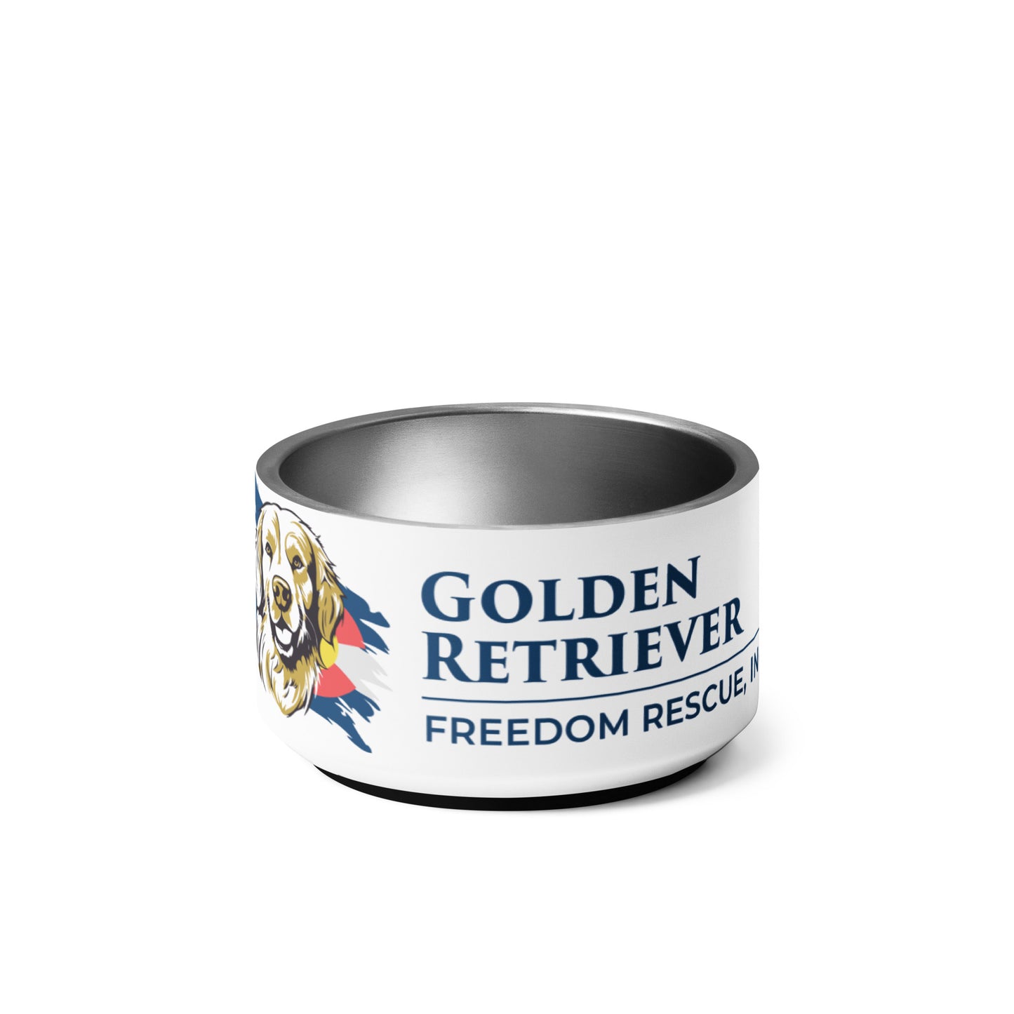 GRFR Horizontal Logo - Pet bowl