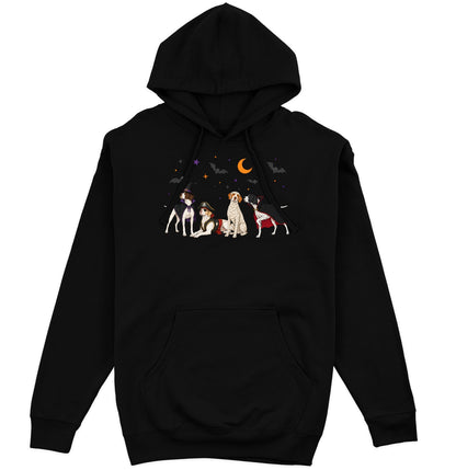 Pointer Halloween Lineup - Adult Unisex Hoodie