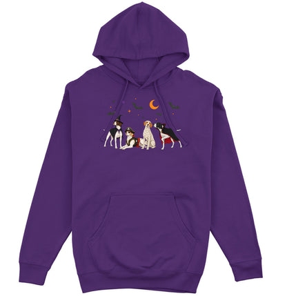 Pointer Halloween Lineup - Adult Unisex Hoodie