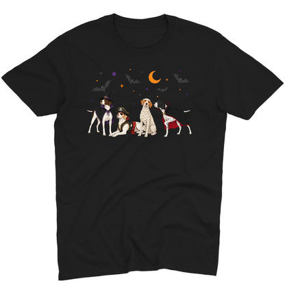 Pointer Halloween Lineup - Adult Unisex T-Shirt