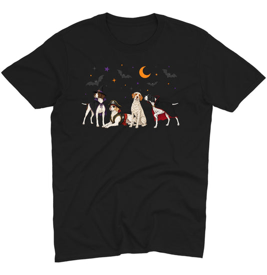Pointer Halloween Lineup - Adult Unisex T-Shirt
