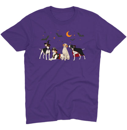 Pointer Halloween Lineup - Adult Unisex T-Shirt