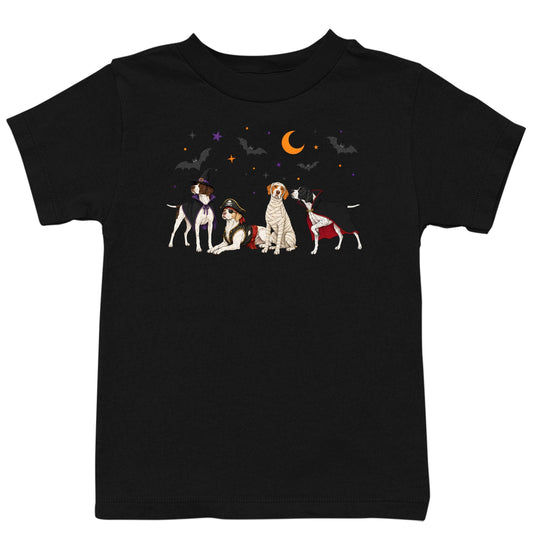 Pointer Halloween Lineup - Kids Unisex T-Shirt