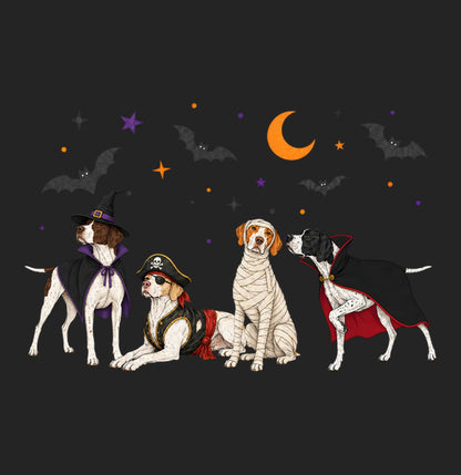 Pointer Halloween Lineup - Women's Tri-Blend T-Shirt