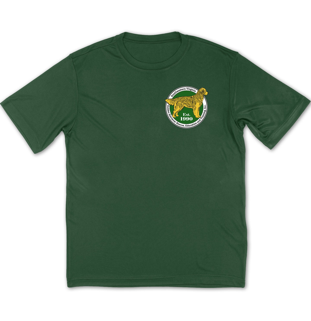 SEVA GRREAT Logo (Left Chest) - Adult Dri-Fit T-Shirt