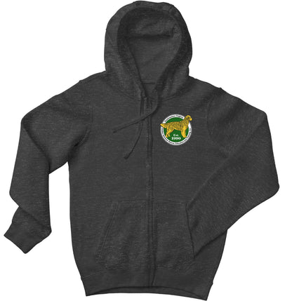 SEVA GRREAT Logo (Left Chest) - Adult Unisex Full-Zip Hoodie Sweatshirt
