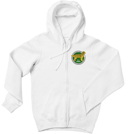 SEVA GRREAT Logo (Left Chest) - Adult Unisex Full-Zip Hoodie Sweatshirt