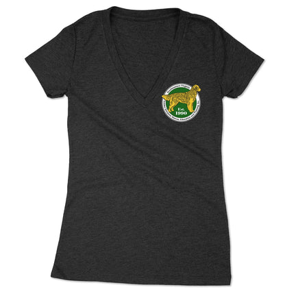SEVA GRREAT Logo (Left Chest) - Women's V-Neck Tri-Blend T-Shirt