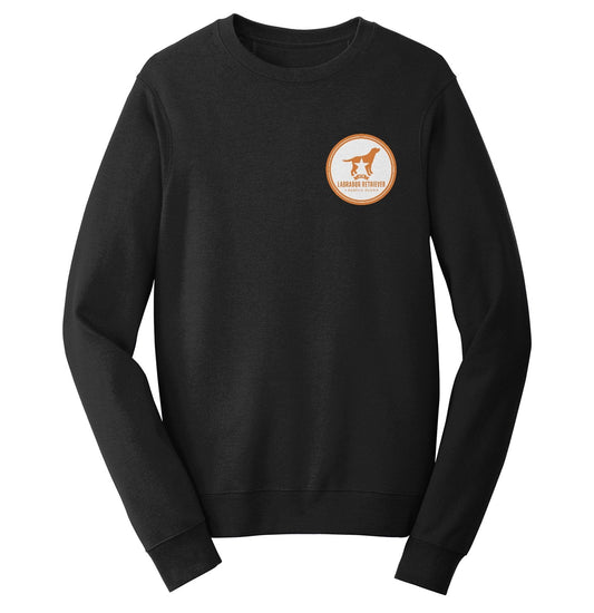 Burnt Orange DFWLRR Logo - Adult Unisex Crewneck Sweatshirt