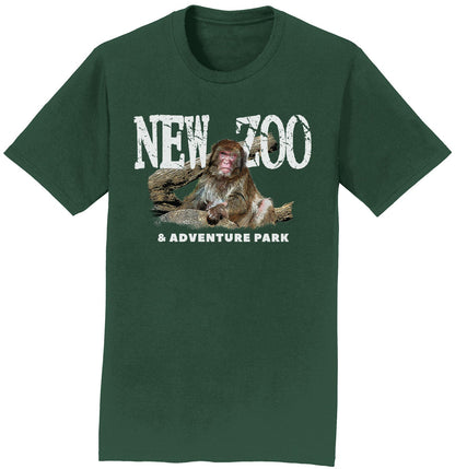 NEW Zoo Japanese Macaque Monkey Art - Adult Unisex T-Shirt