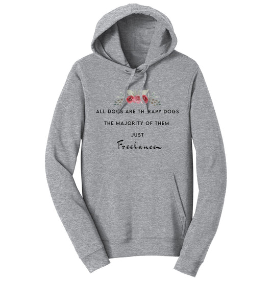 Animal Pride - Therapy Dogs Freelance - Adult Unisex Hoodie Sweatshirt