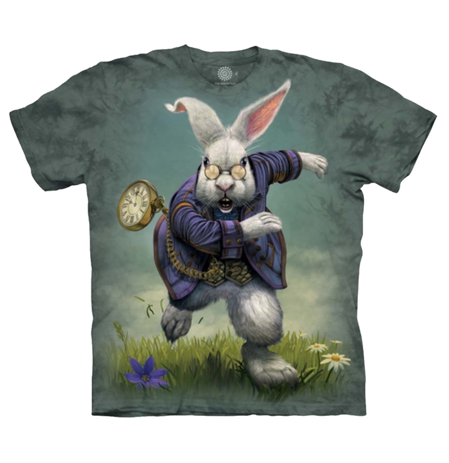 Animal Pride - White Rabbit - Adult Unisex T-Shirt