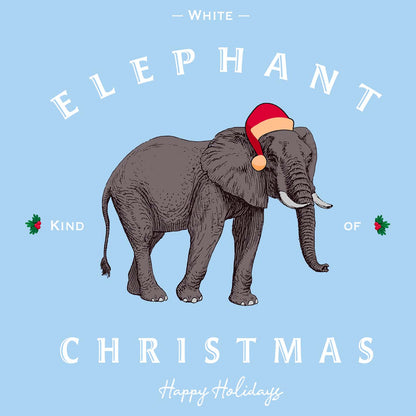 Elephant Christmas - Adult Unisex T-Shirt