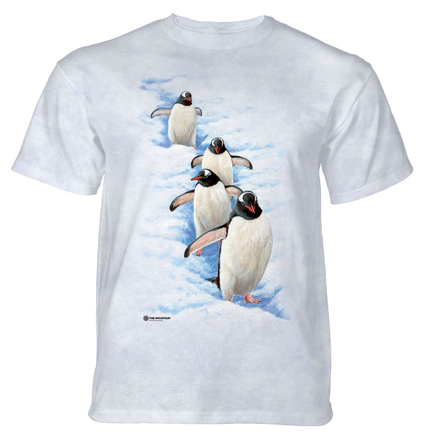 The Mountain - Gentoo Penguins - Adult Unisex T-Shirt