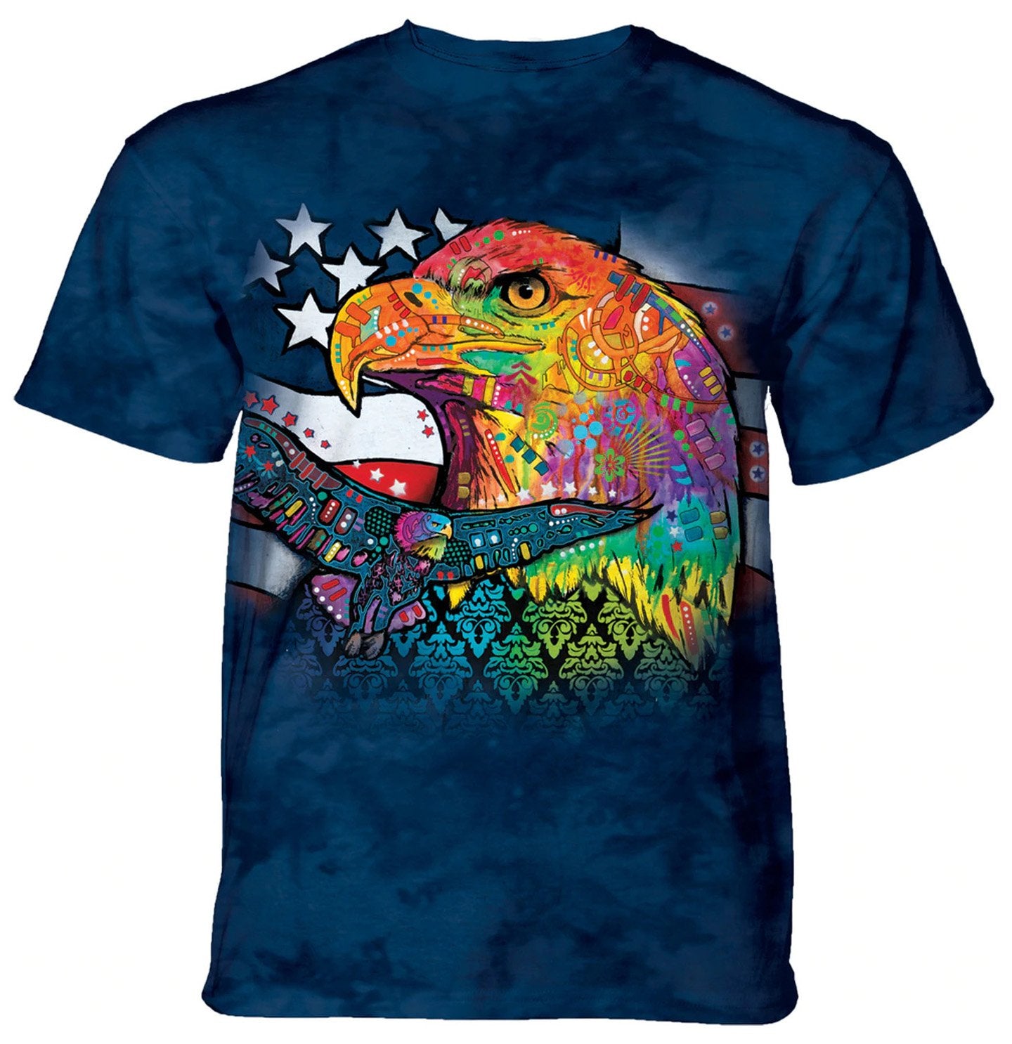 The Mountain - Eagle Patriot - Adult Unisex T-Shirt