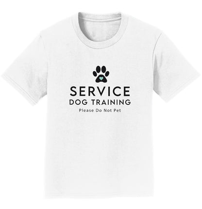 Service Dog Training - Kids' Unisex T-Shirt