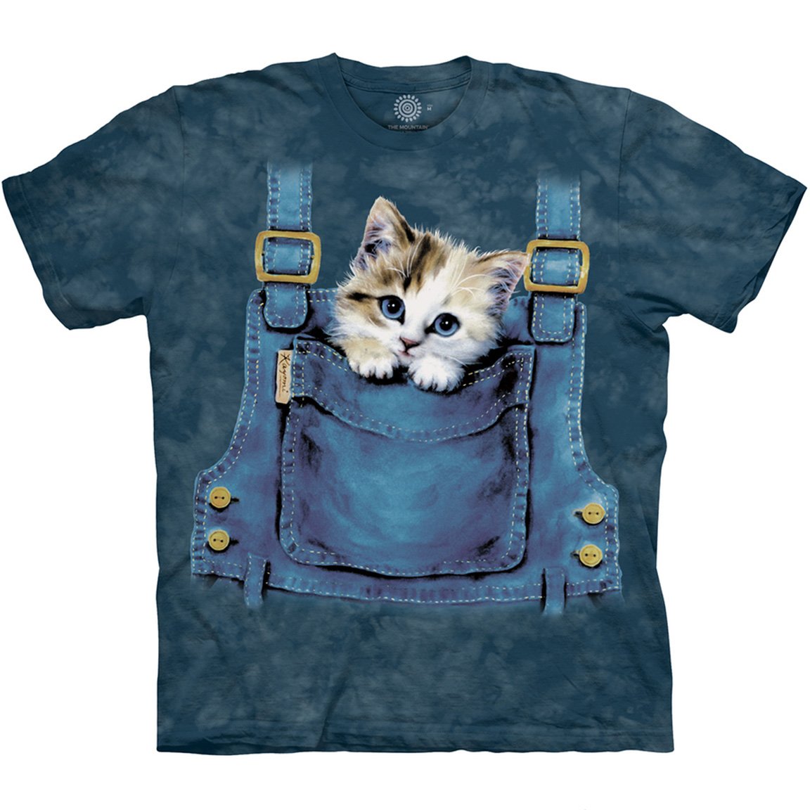 The Mountain Kitty Overalls - T-Shirt