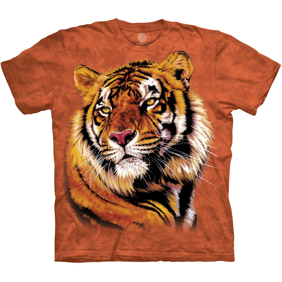 Mustard Tiger Shirt - Power & Grace - The Mountain – AnimalPride.com