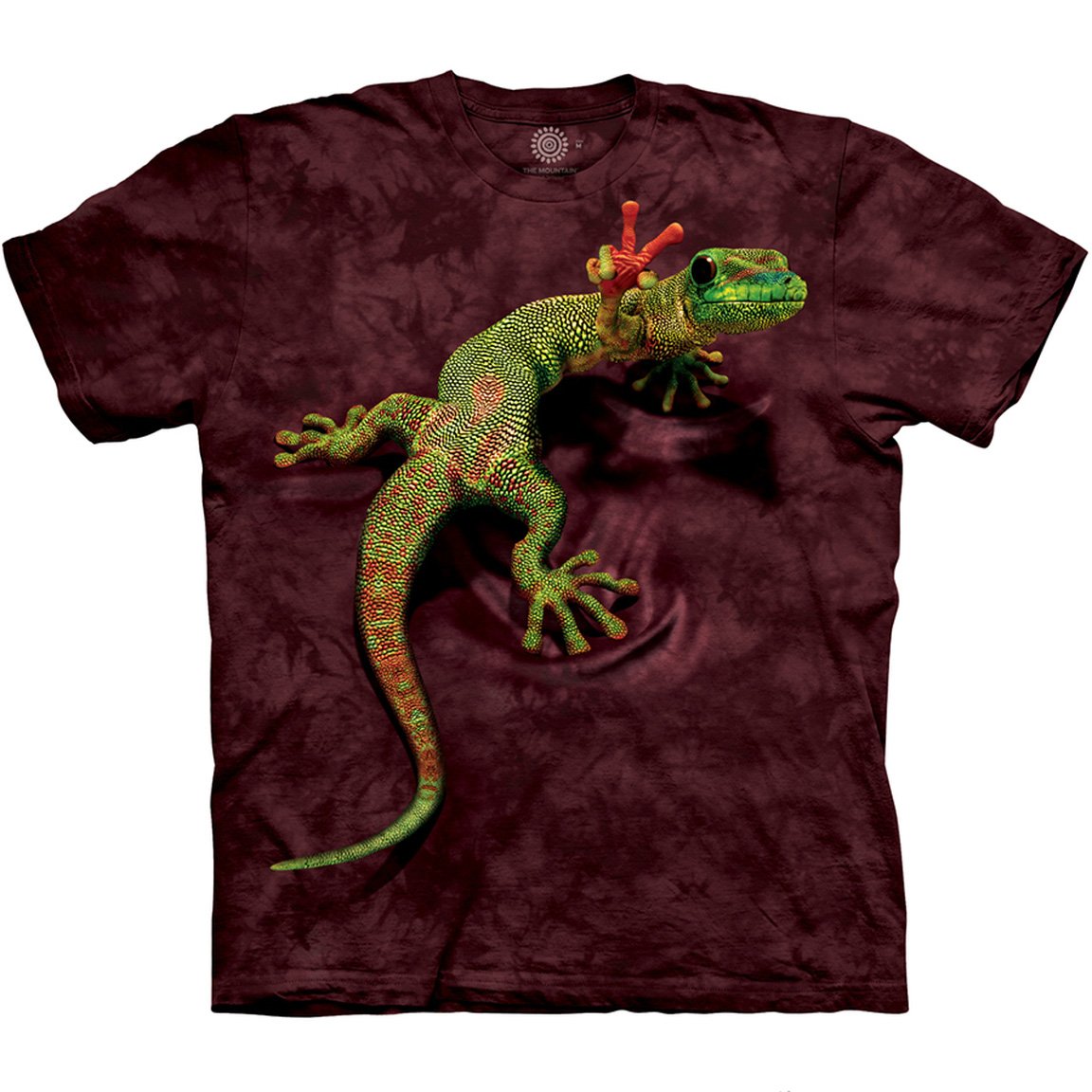 The Mountain Peace Out Gecko - T-Shirt