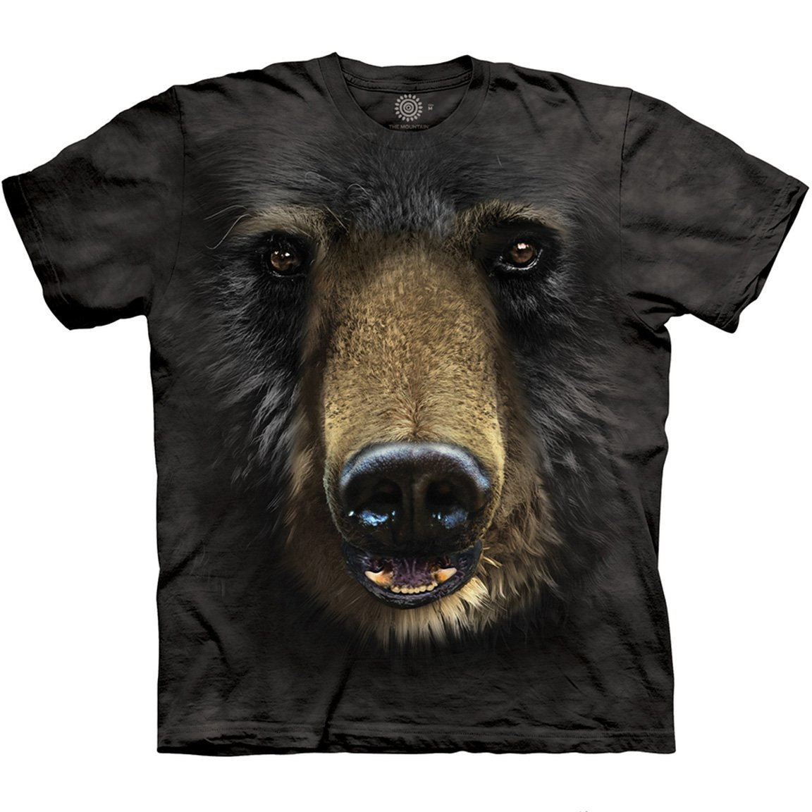 The Mountain Black Bear Face - T-Shirt
