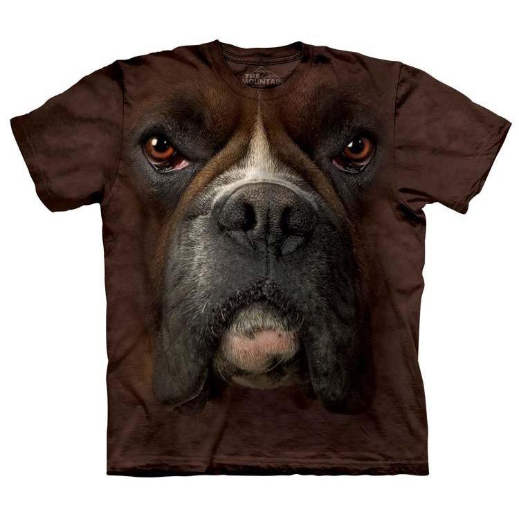 The Mountain Boxer Face - T-Shirt