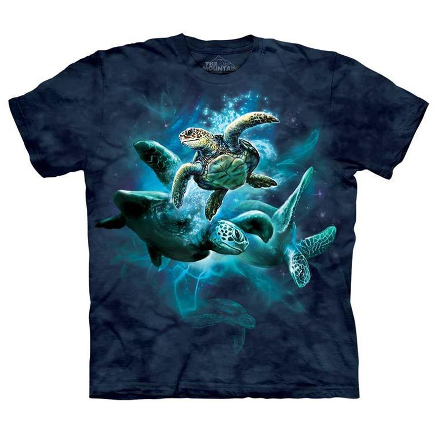 Sea Turtle Collage Shirt - The Mountain