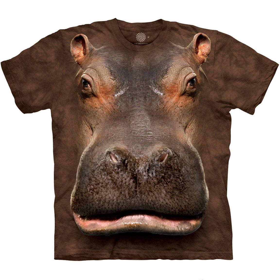 The Mountain Hippo Head - T-Shirt