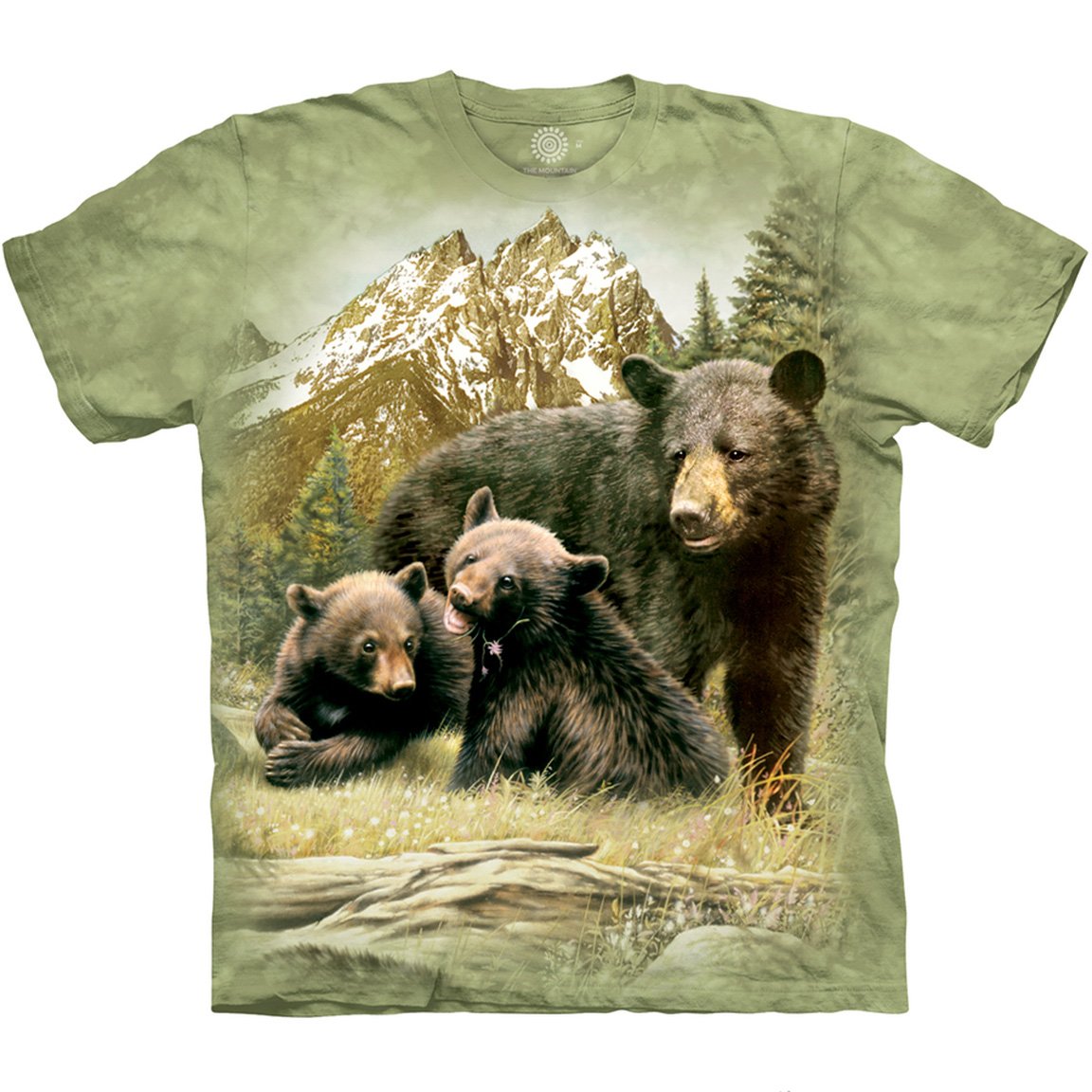The Mountain Black Bear Family - T-Shirt