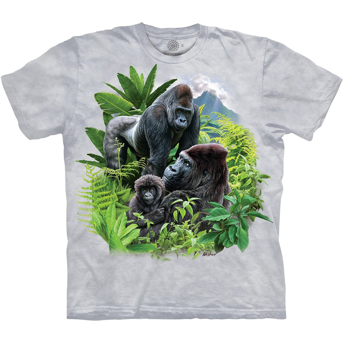 The Mountain Gorilla Family - T-Shirt
