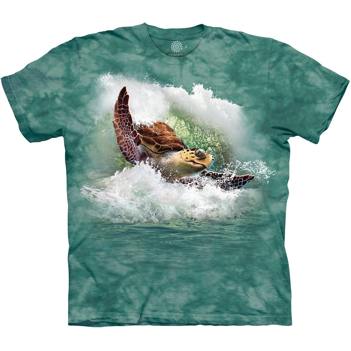 The Mountain Surfin' Sea Turtle - T-Shirt