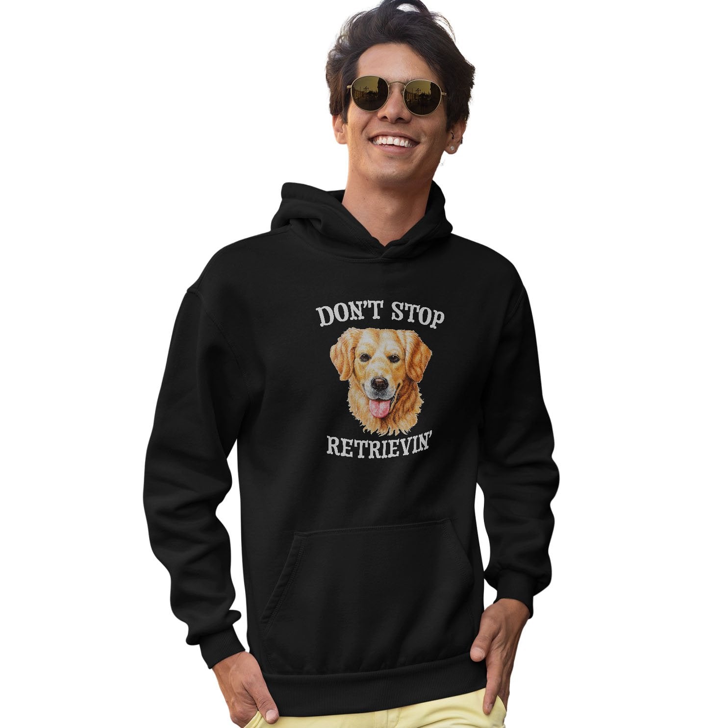 Don't Stop Retrievin' - Adult Unisex Hoodie Sweatshirt