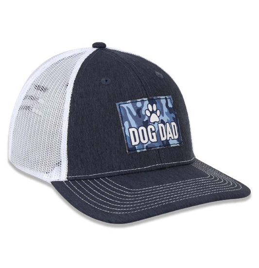 Animal Pride - Dog Dad on Navy - Twill Mesh Back Hat