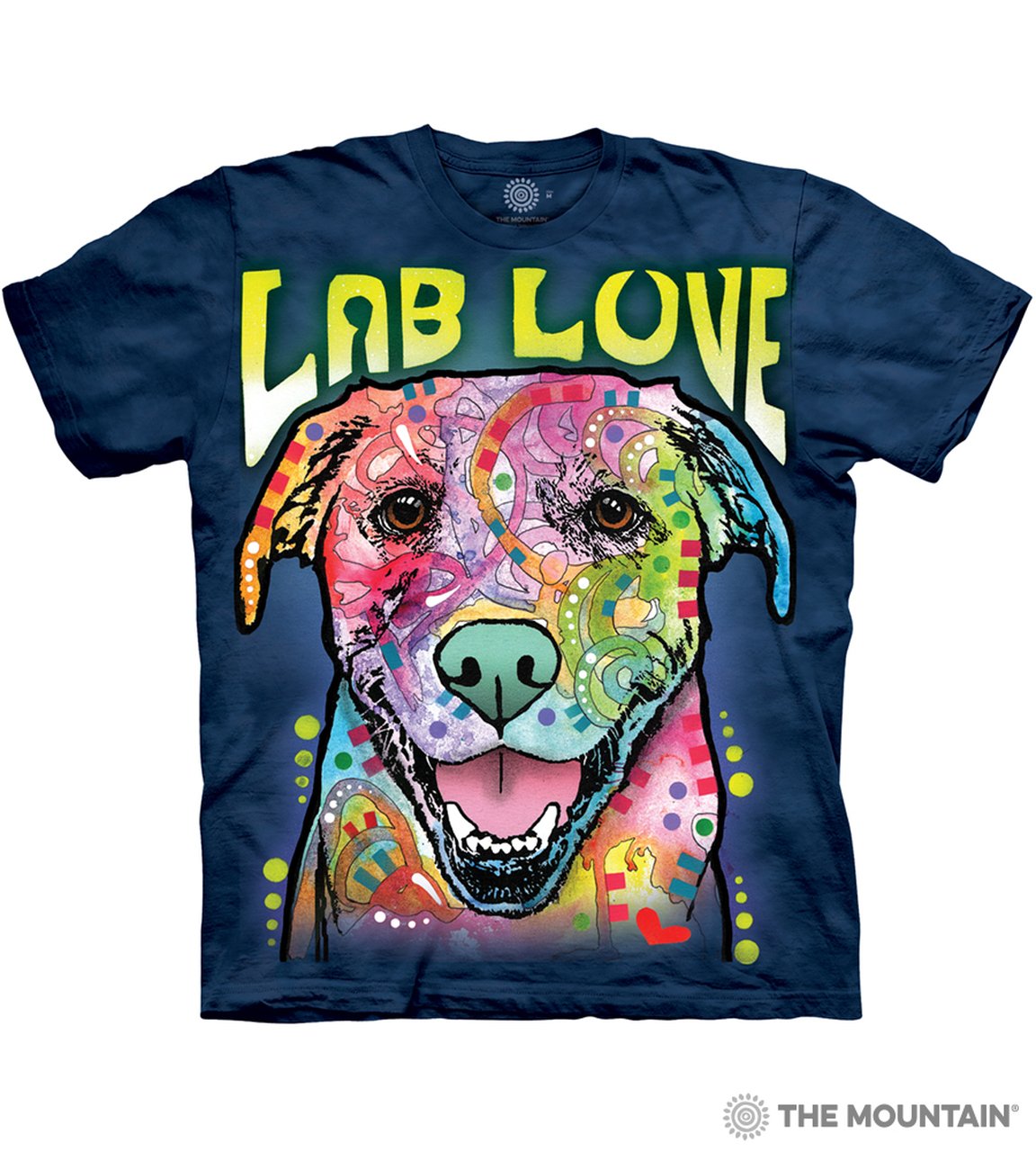 Lab Love - Labrador T-Shirt - The Mountain Dean Russo
