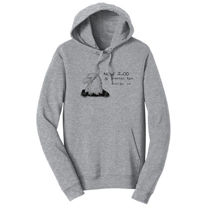 NEW Zoo Bald Eagle Outline - Adult Unisex Hoodie Sweatshirt