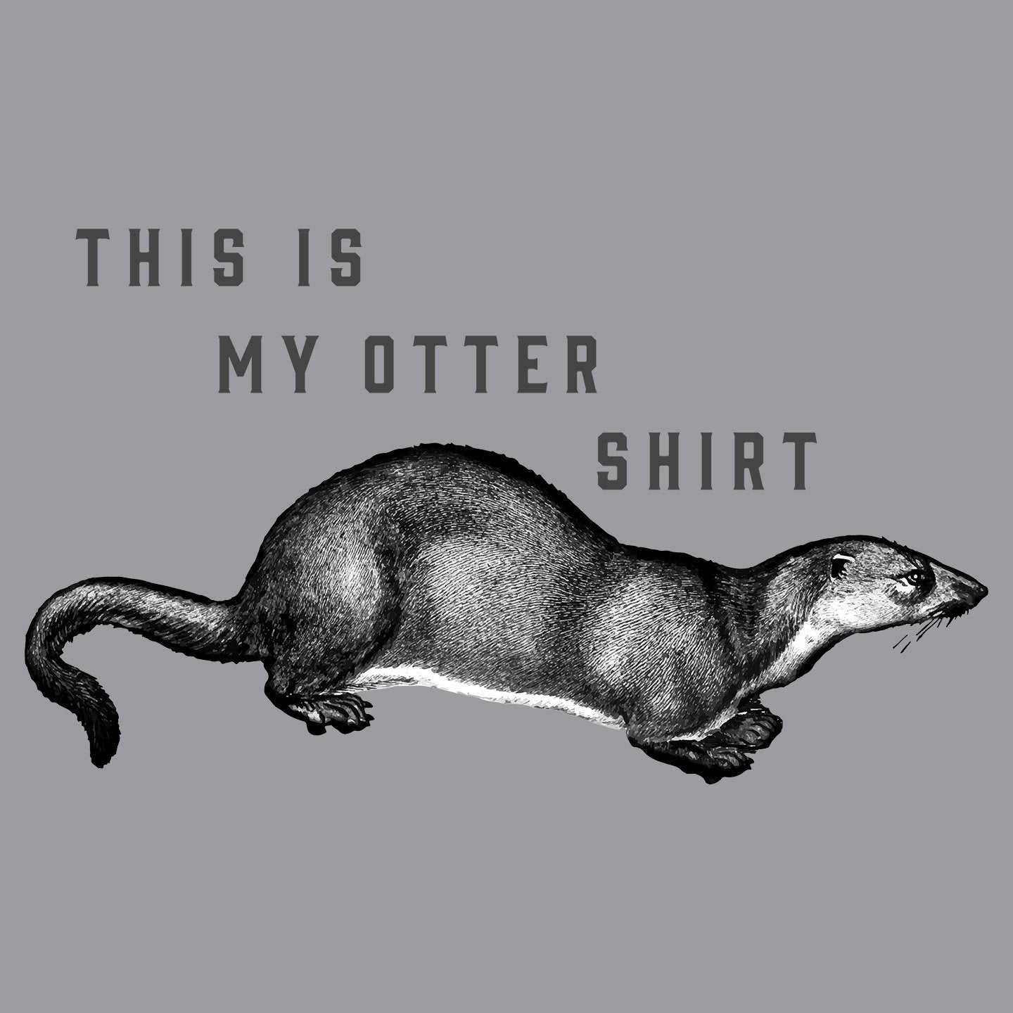 My Otter Shirt - Adult Tri-Blend T-Shirt