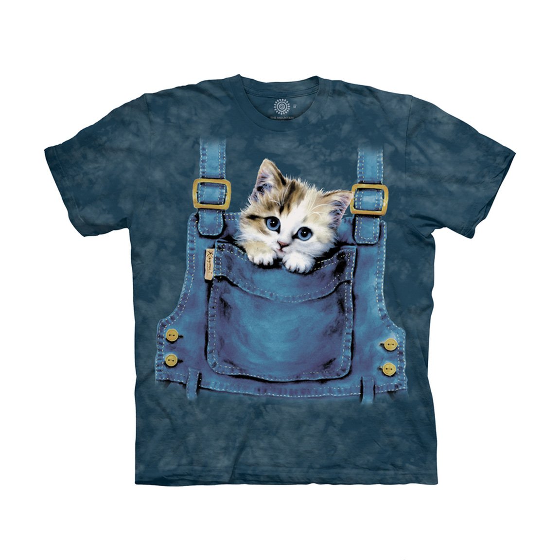 The Mountain Kitty Overalls - Kids' Unisex T-Shirt