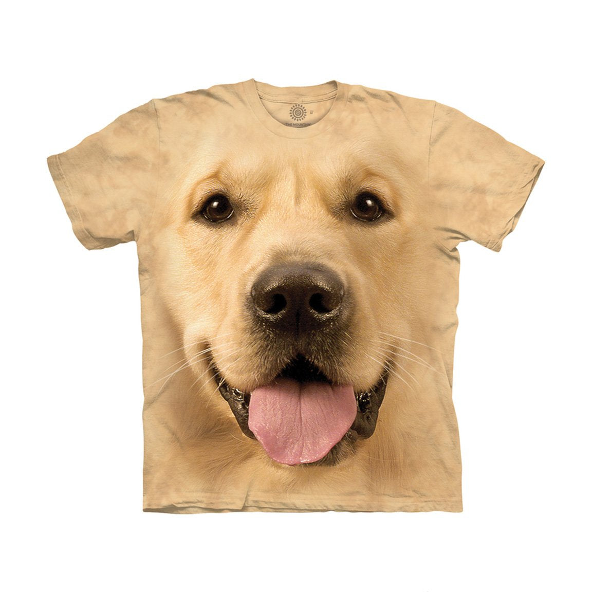 The Mountain Big Face Golden - Kids' Unisex T-Shirt