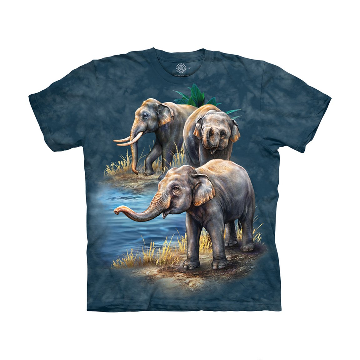 Asian Elephant Collage - Kids' Unisex T-Shirt