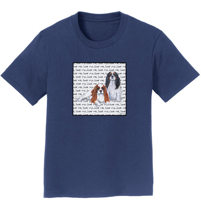 Cavaliers Love Text - Kids' Unisex T-Shirt