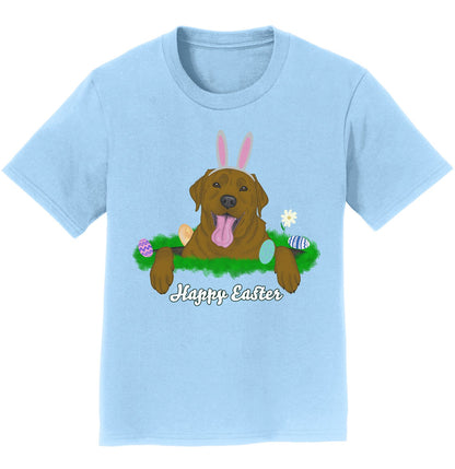 Rabbit Hole Chocolate Labrador - Kids' Unisex T-Shirt