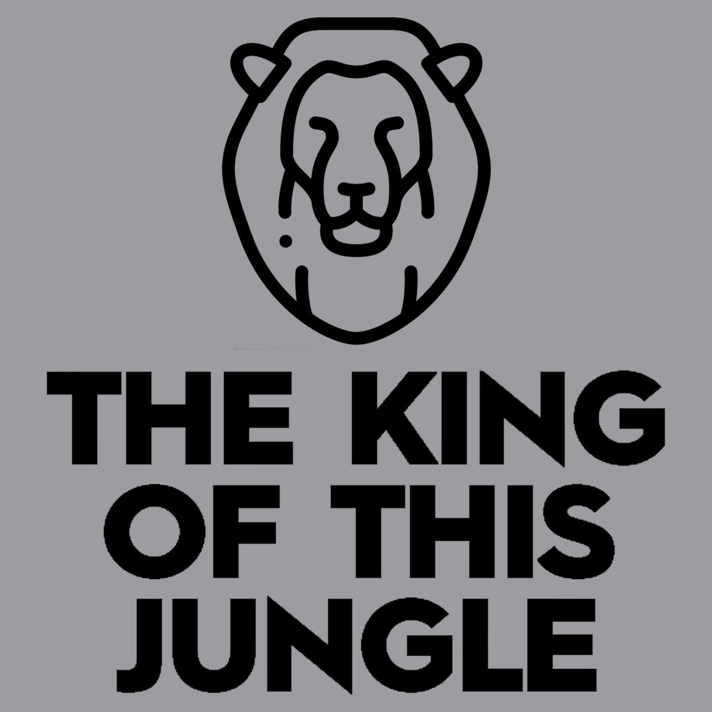 King of This Jungle Dad - Adult Unisex Crewneck Sweatshirt