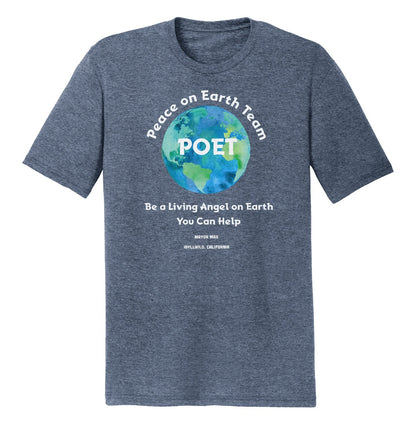 POET Logo - Adult Tri-Blend T-Shirt