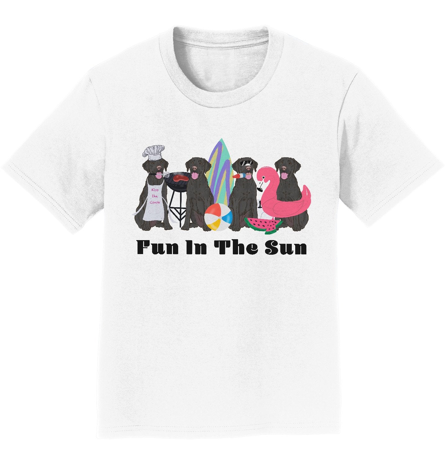 Summer Lineup Black Lab - Kids' Unisex T-Shirt