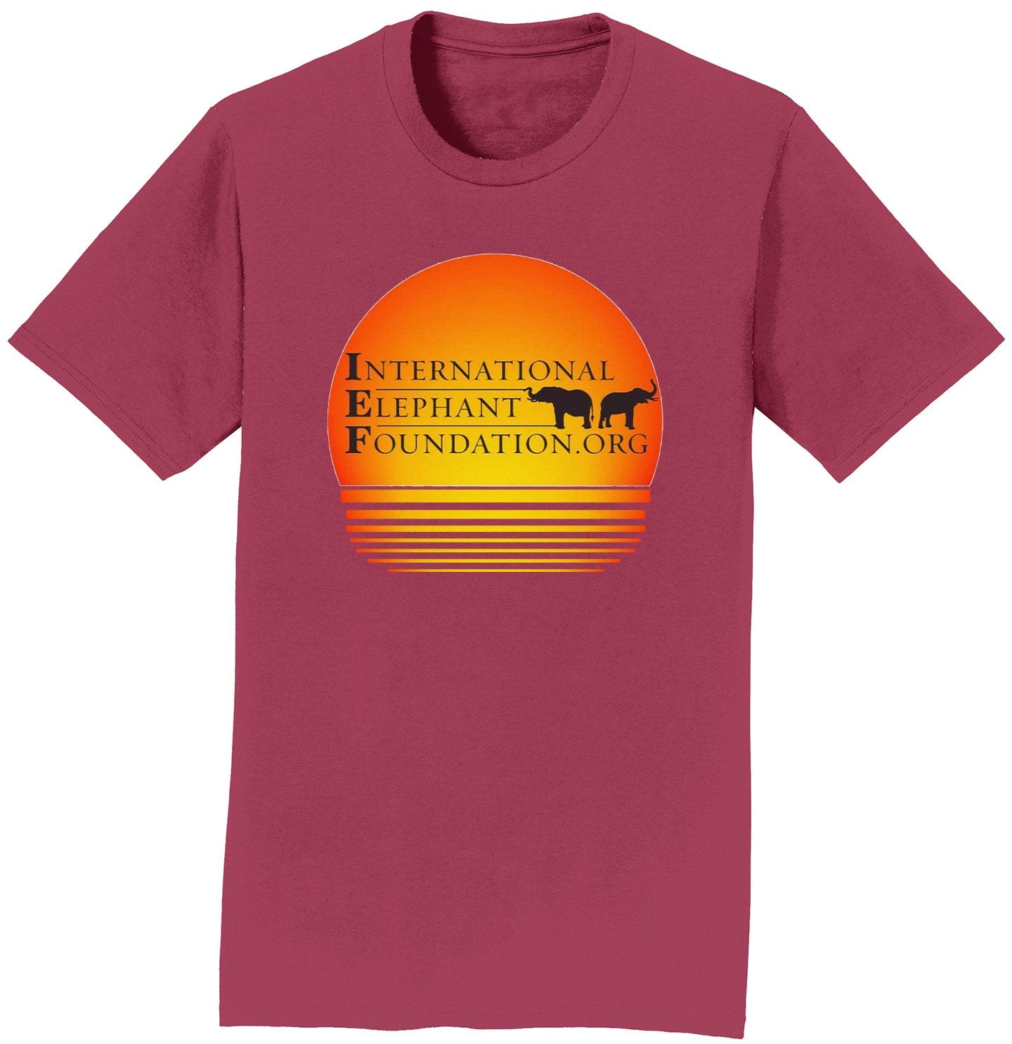 IEF Sunset Logo - Adult Unisex T-Shirt